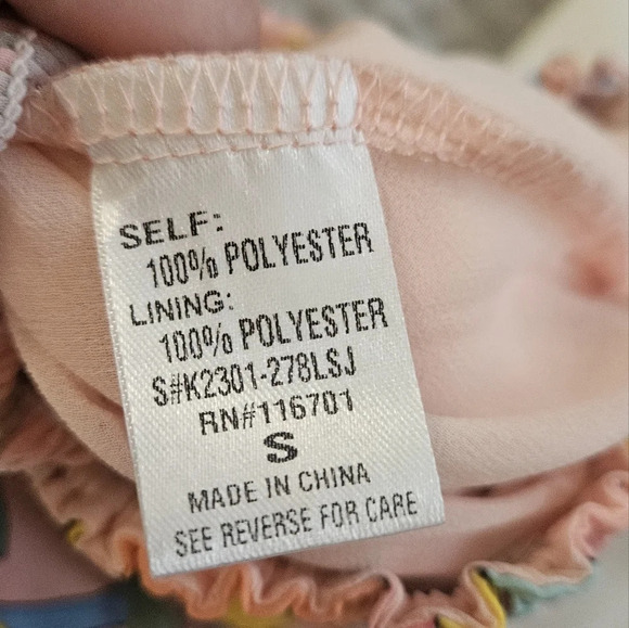 Karlie Geo smocked mini skort. Size small NWT - Picture 5 of 9